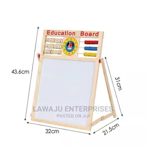 2in1 Multipurpose Magnetic Drawing Blackboard