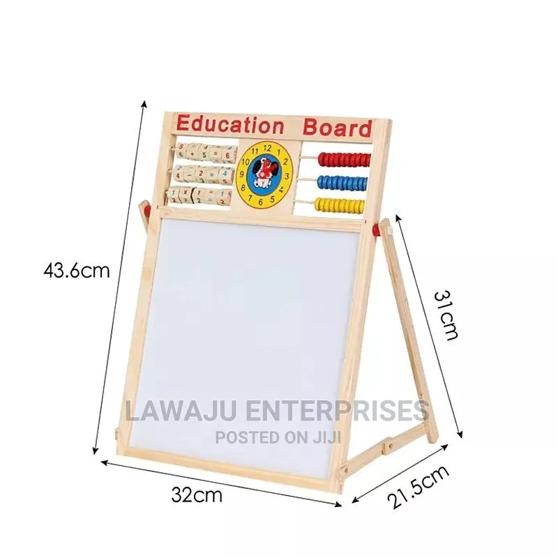 2in1 Multipurpose Magnetic Drawing Blackboard