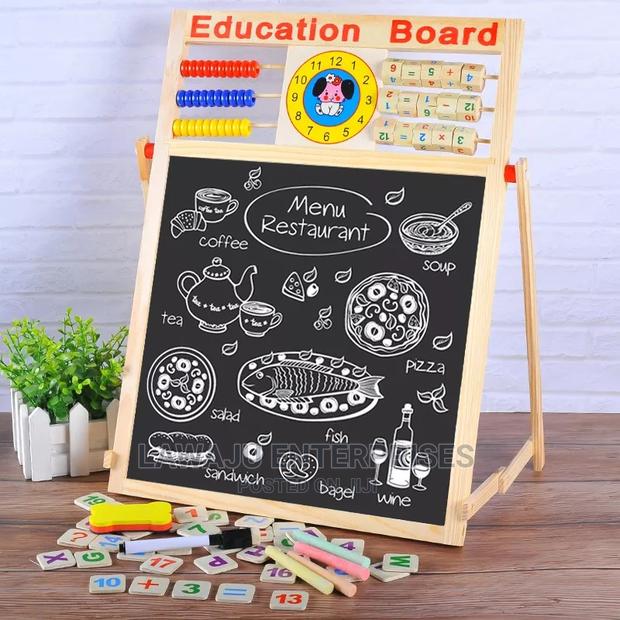 2in1 Multipurpose Magnetic Drawing Blackboard