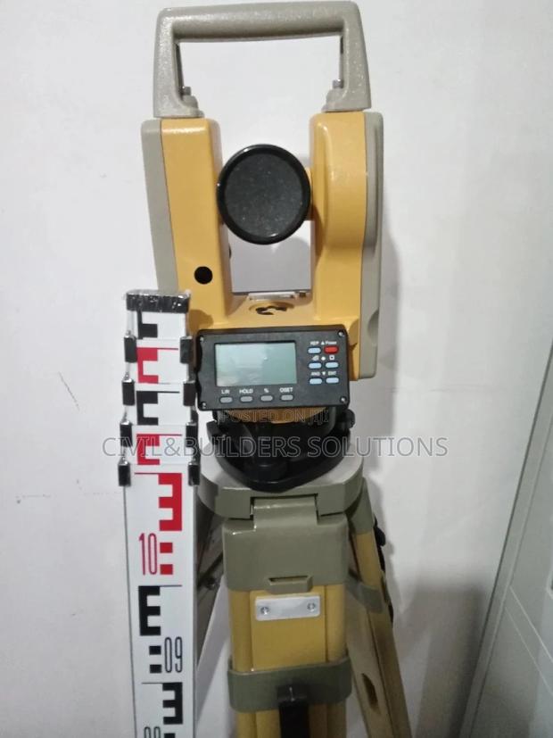 Topcon Total Station Tripod Stand And Staff Ruler