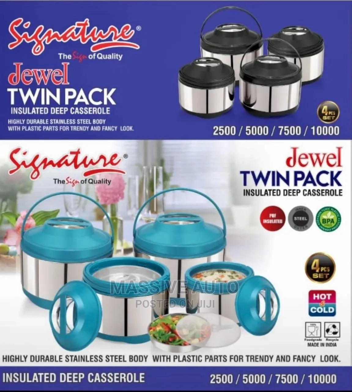 Twin Pack Casserole Dishes