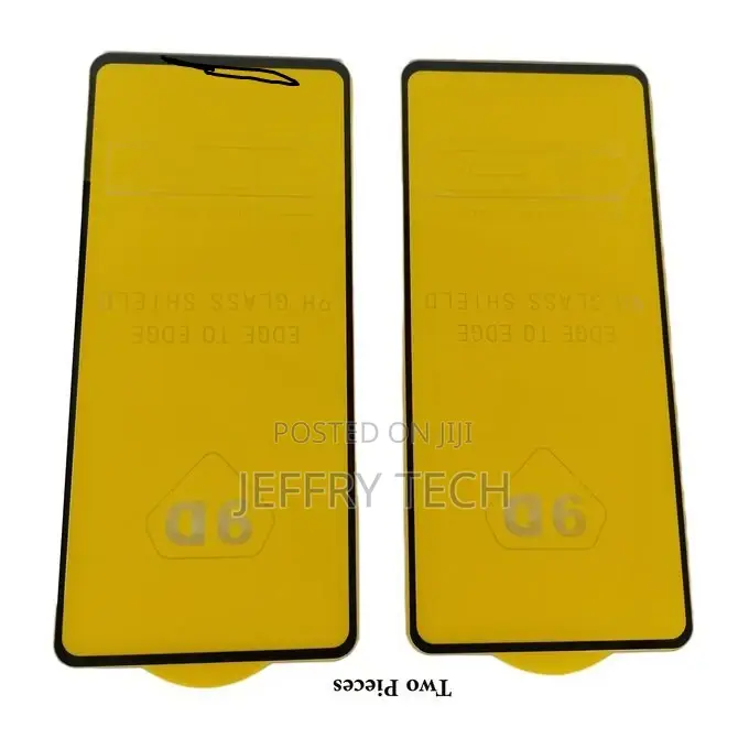 9D Glass Screen Protector for Samsung Galaxy A72 - 2 Pieces