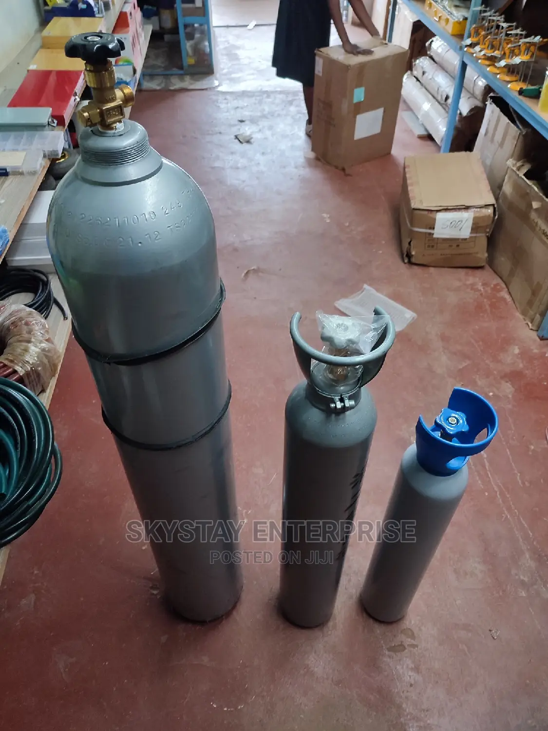 Argon CO2 Gas Cylinder 14L