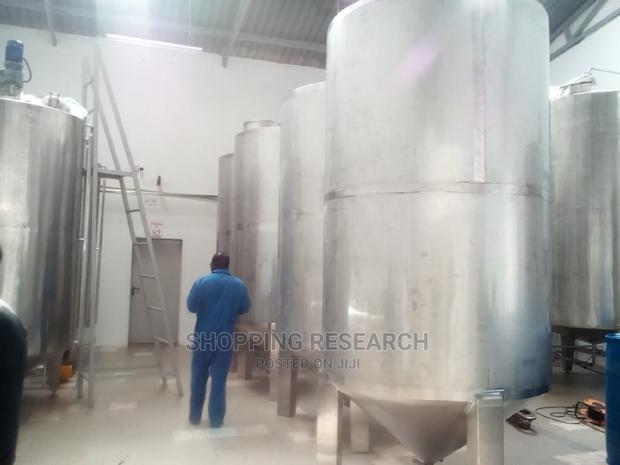 Industrial Stainless Steel Tanks for Factories Plant