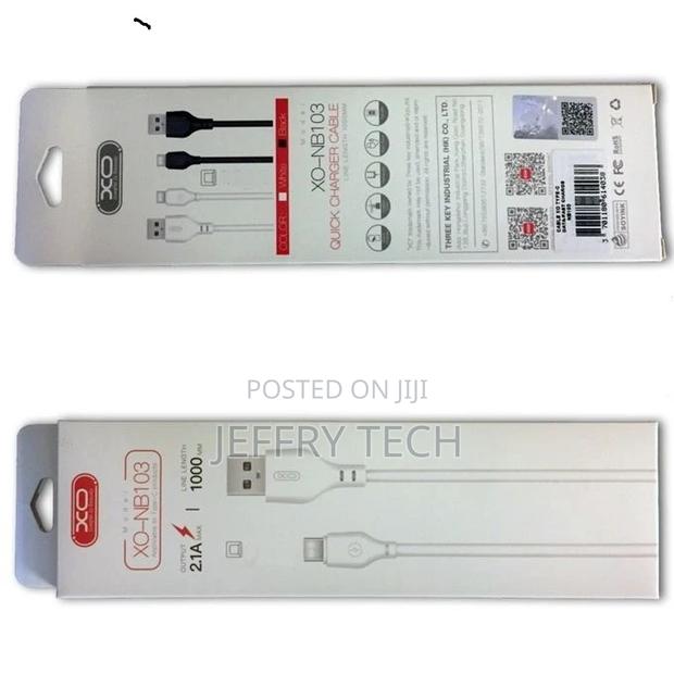 Charging Cable -NB103 -Type-C - White- 1M - thumbnail 3