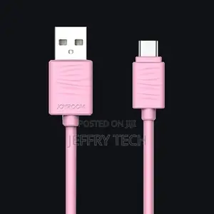 1m 2.4A Type C to USB Fast Charging Cord Charge Cable (Pink)