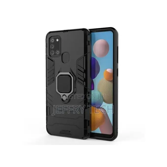 Back Cover for Samsung Galaxy A21S - Black