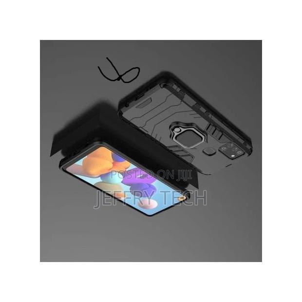 Back Cover for Samsung Galaxy A21S - Black - thumbnail 3