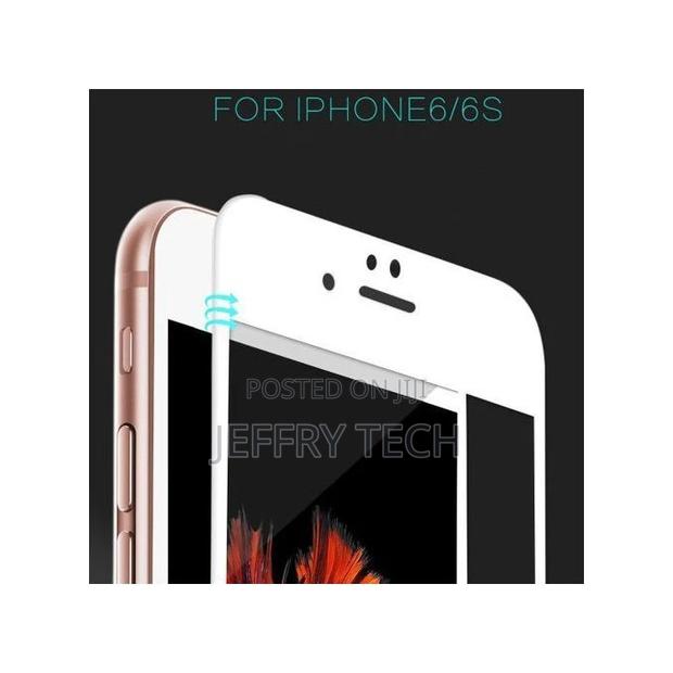 iPhone 6 6s Glass 9D Screen Protector - White - thumbnail 2