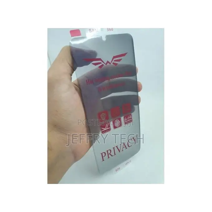 Samsung Galaxy S20 Ultra Gelatine Privacy Screen Protector 3