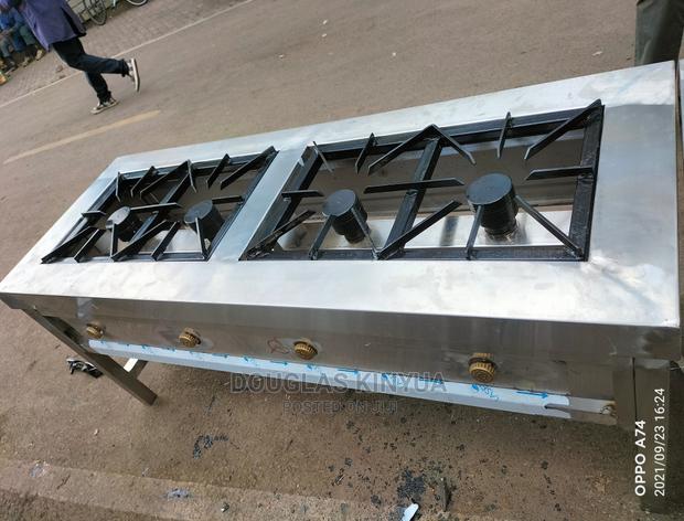 Gas Cooker ( Stainless Four Burner Cooker)
