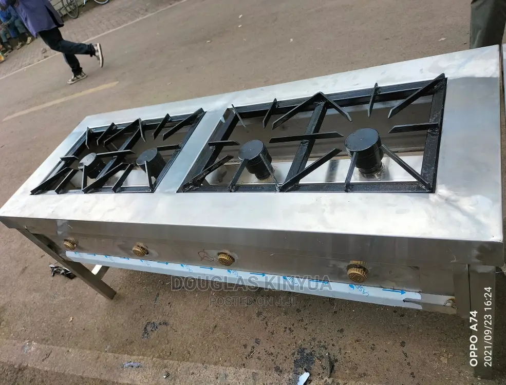 Gas Cooker ( Stainless Four Burner Cooker)