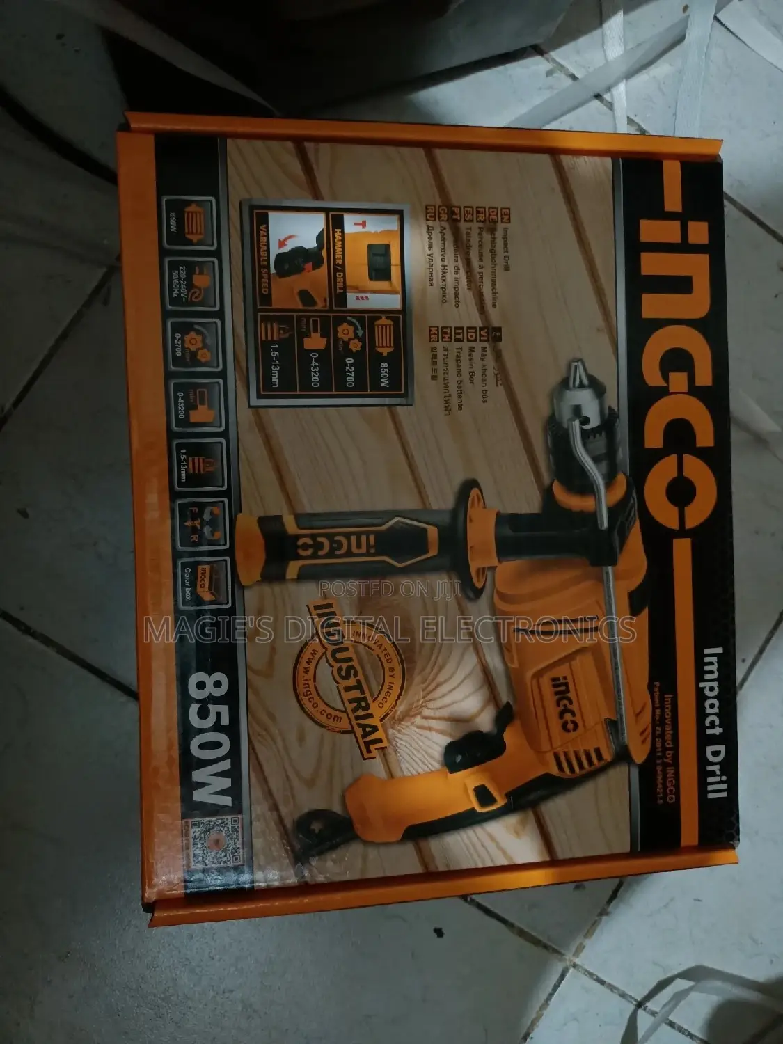 Ingco Drill 850w