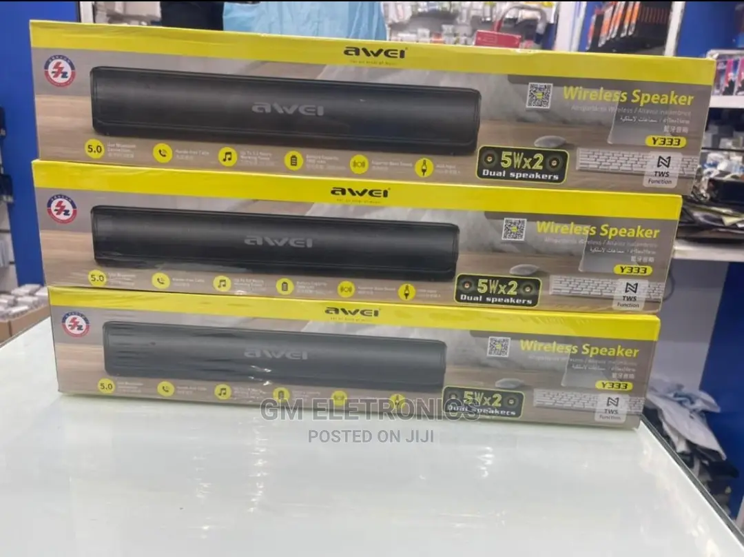 Awei Sound Bar Bluetooth Speaker.