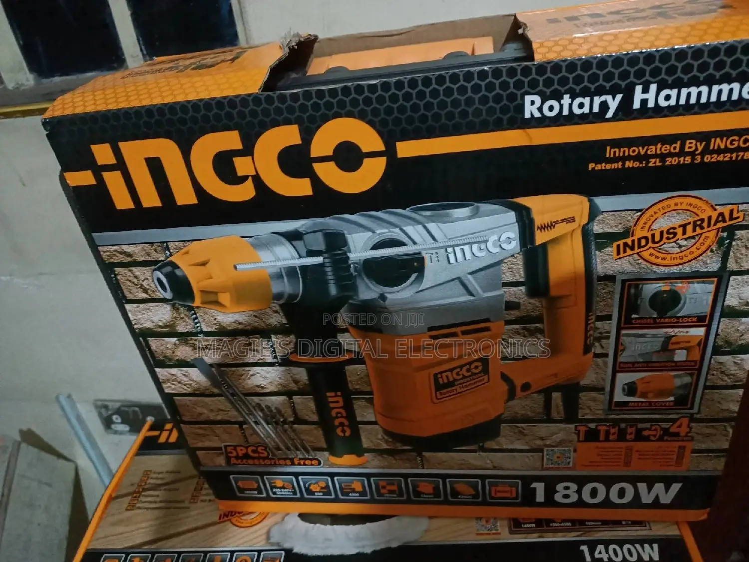 Rotary Hammer 1800w