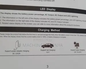 Power Station Portable Solar Generator