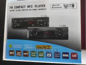 Brand New Car Radio With Bluetooth, Fm, Usb, Aux