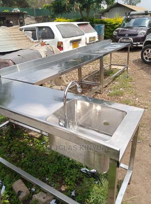 Stainless Steel Kitchen Sink/ Working Top - thumbnail 2