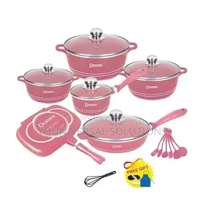 Dessini 23pcs Red Cookware Set