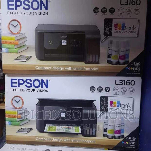 Epson Ecotank L3160 Print/Scan/Copy Wi-Fi Tank Printer [H - main view