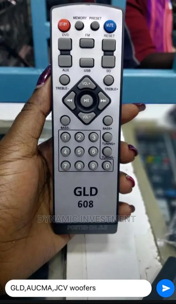 Aucma,Gld& Jcv Woofer Remotes