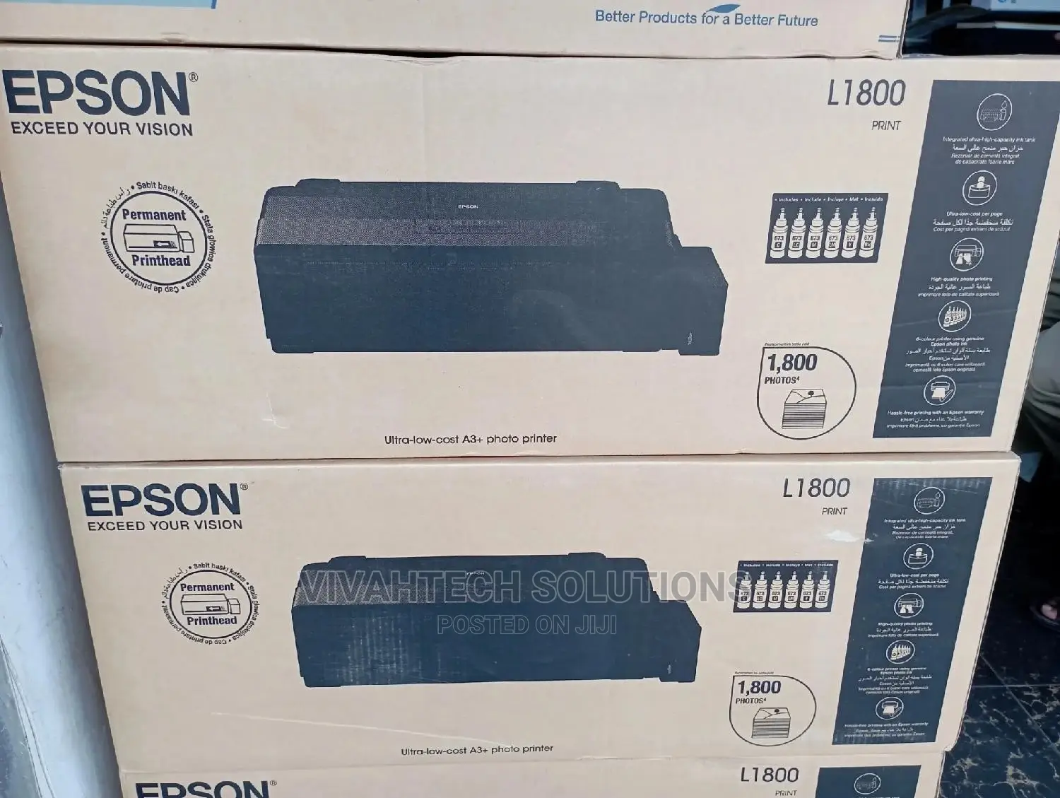 Epson L1800 A3 Ultra Low-Cost Inktank Printer L1800.