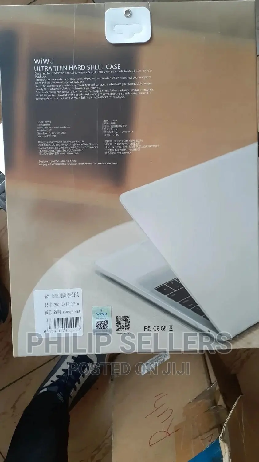 Wiwu Apple Macbook Pro 14" 2020 ISHIELD Hard Shell Case