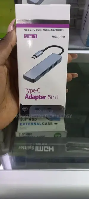 Type C 5 in 1 Docking Station