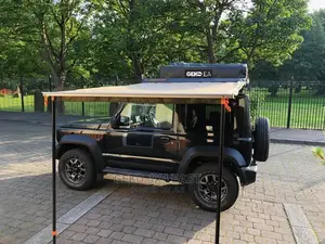 Awning 180°, 1.4M Outdoor Retractable Camping Side Awning