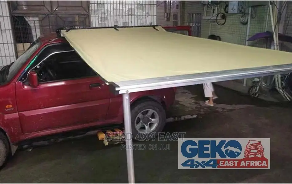 Awning 180°, 1.4M Outdoor Retractable Camping Side Awning