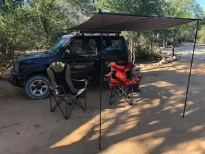 Awning 180°, 1.4M Outdoor Retractable Camping Side Awning