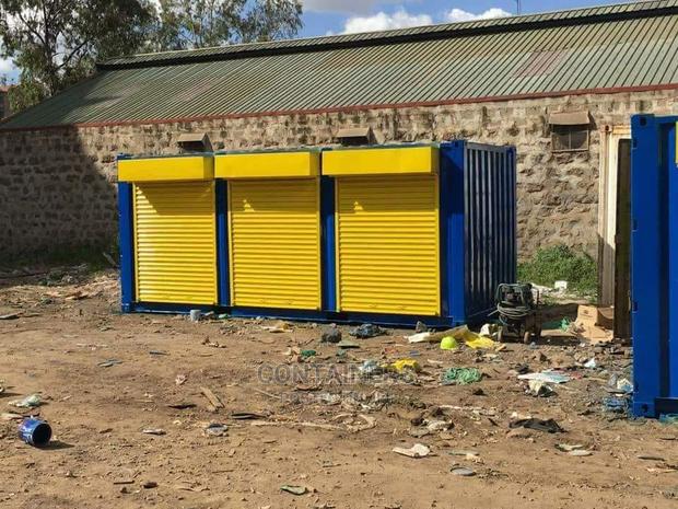 20ft Container Fabricated Into Shops Delivery Kangemi - main view