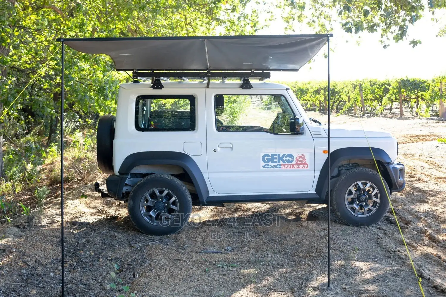 Awning 180°, 1.4M Outdoor Retractable Camping Side Awning