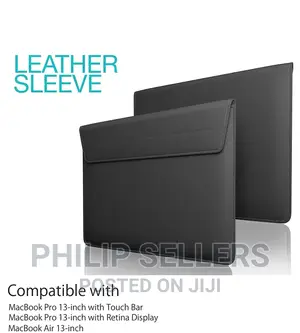13 Inch Laptop Sleeve Leather Case for Macbook Pro