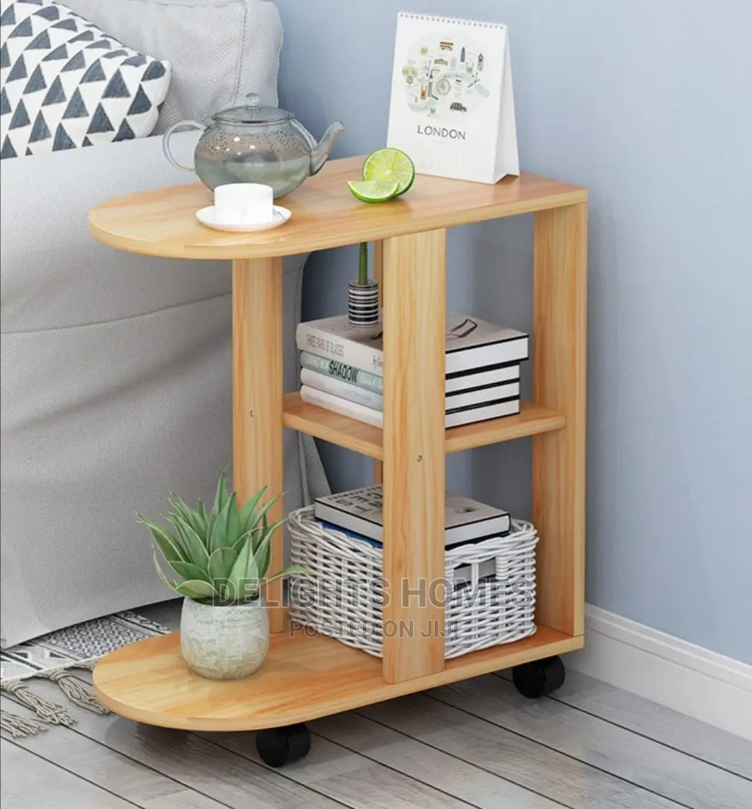 Movable Pretty Side /Bedside Table