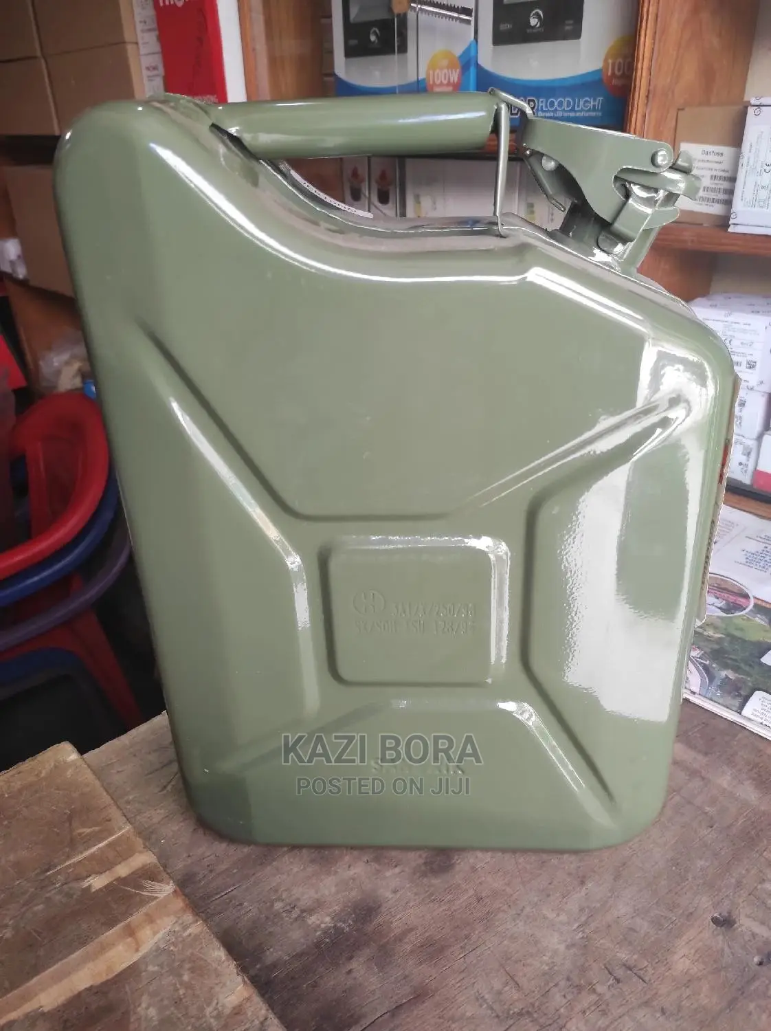 10litre Steel Fuel Jerry Can