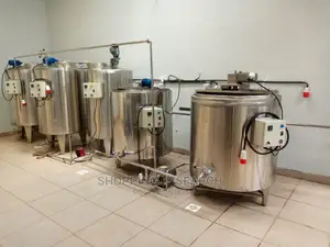 Milk Dairy Plant Equipments Fabrication Set-Up.