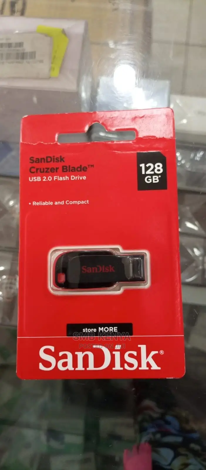 Sandisk 128 Gb Flash Drive Cruzer Blade