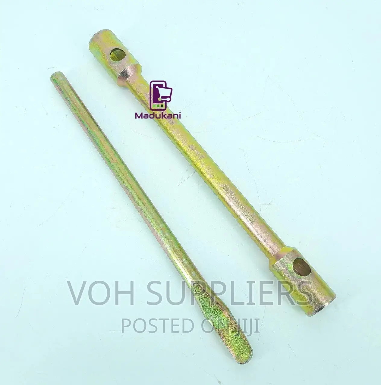 24mm 27mm Wheel Spanner and Tyre Lever Combo for Heavy Vehic