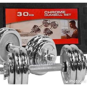 Chrome! Chrome! 30 Kg Dumbells - thumbnail 2