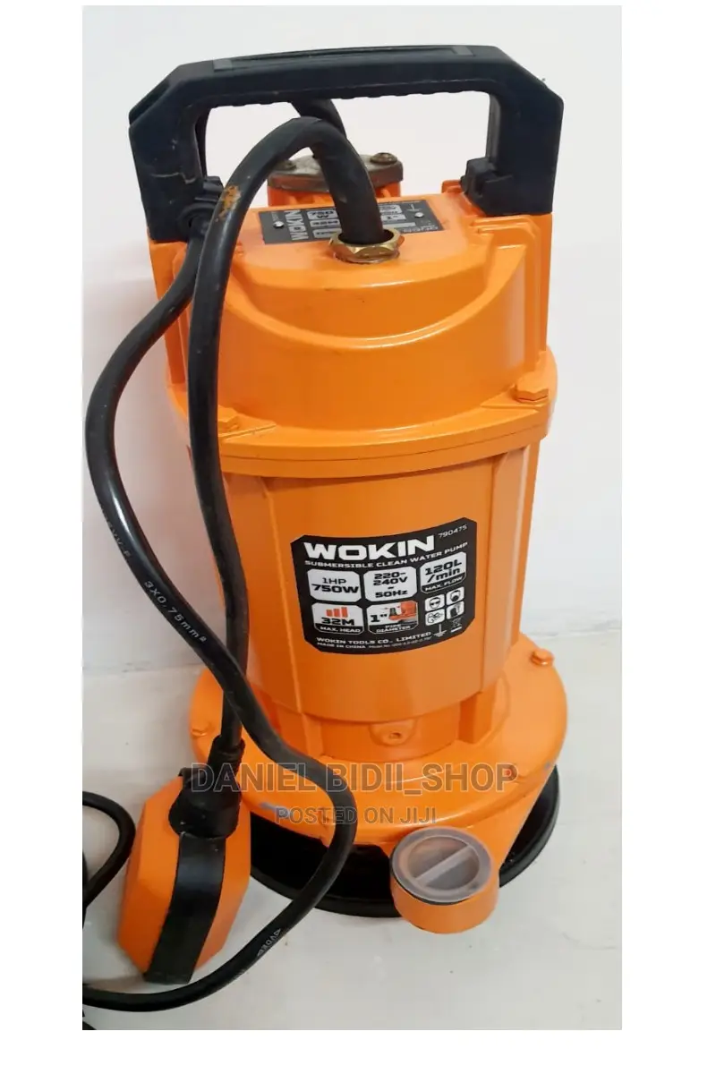Wokin Submersible Clean Water Pump 1hp 32mtr