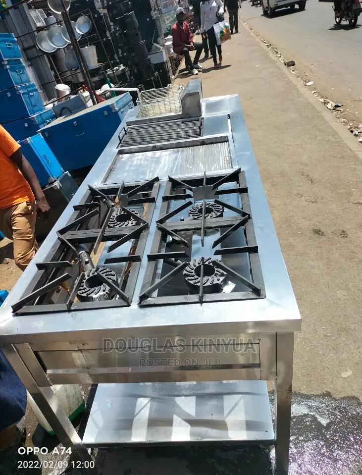 Stainless Steel Combined Cooking Unit( Multipurpose Cooker)