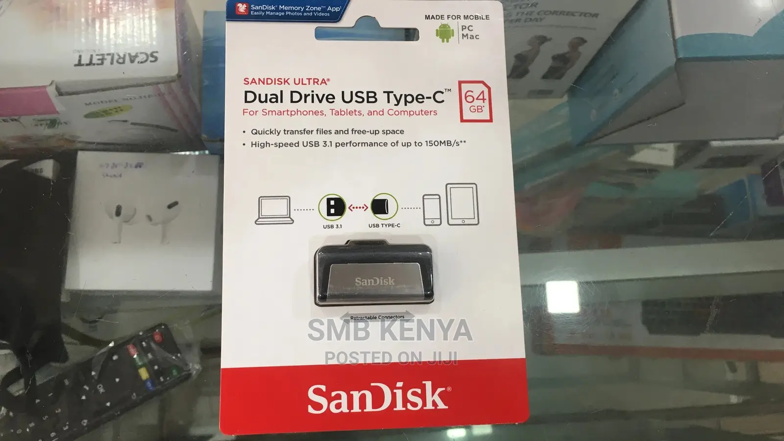 Sandisk Ultra Dual Drive Usb Type-C 64 Gb