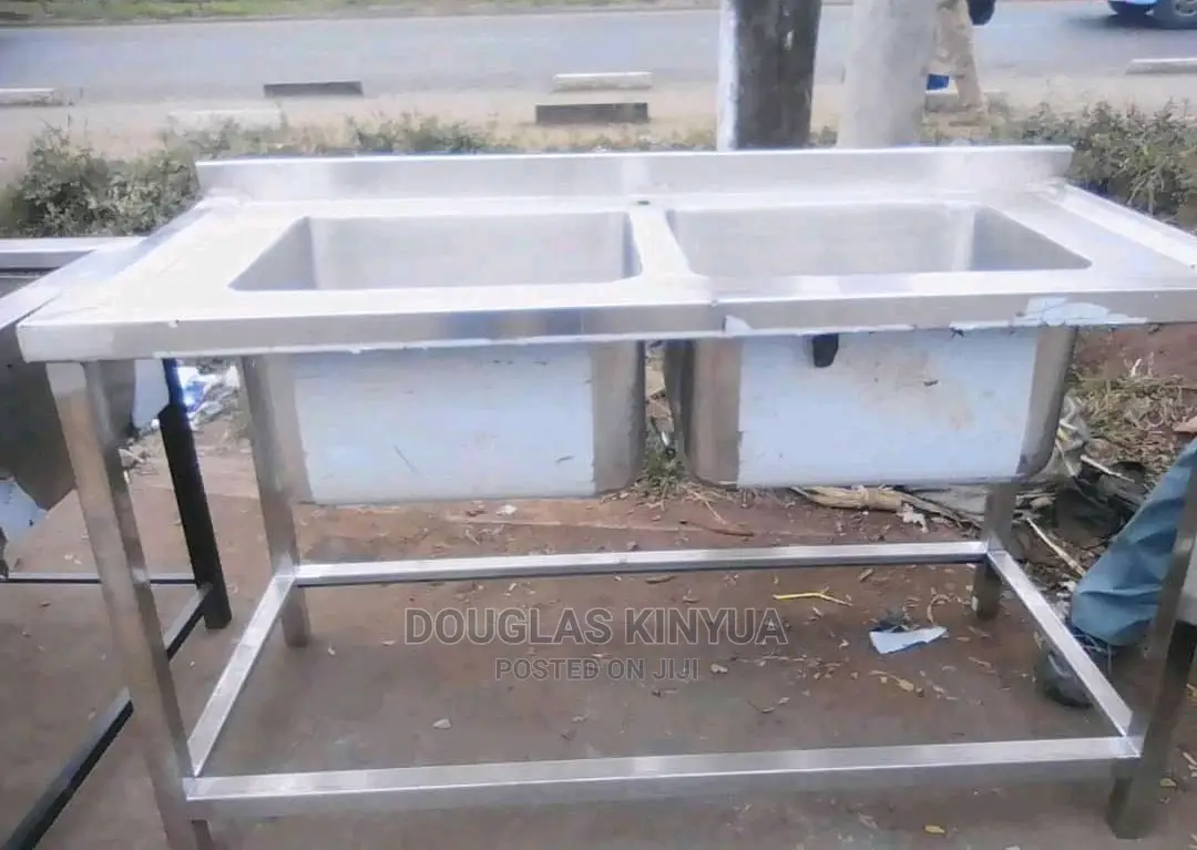 Kitchen Sink Heavy Gauge Double Deep Double Bowl