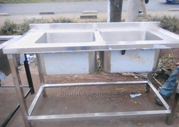 Kitchen Sink Heavy Gauge Double Deep Double Bowl