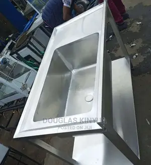 Kitchen Sink One Deep Bowl( Stainless Steel Make)