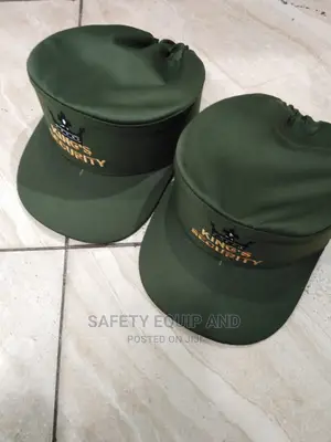 Branded Security Caps-Green