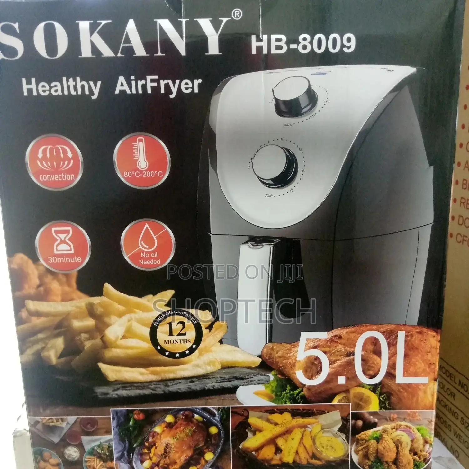 Electric Sokany Airfryer
