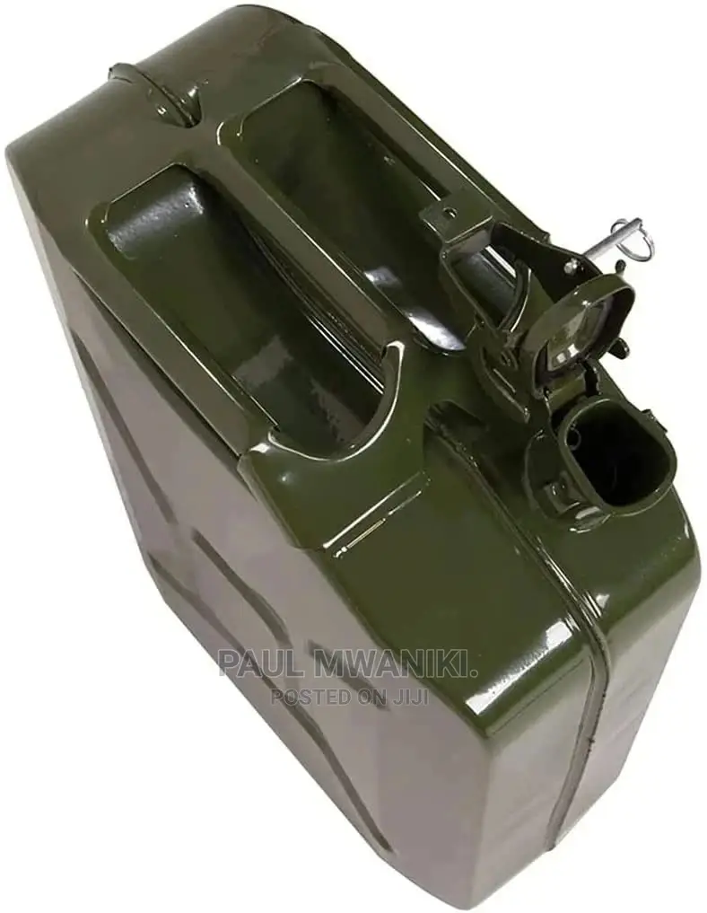 20 L Steel Fuel Can, Gasoline Container.