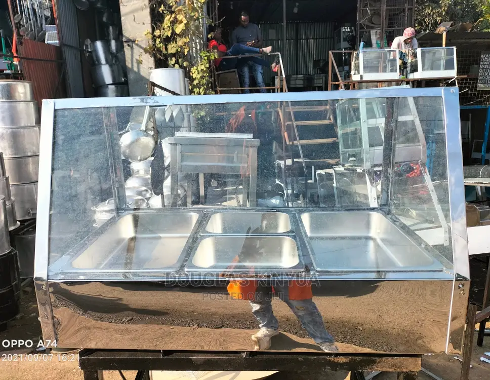Chips Warmer/ Display ( Stainless)